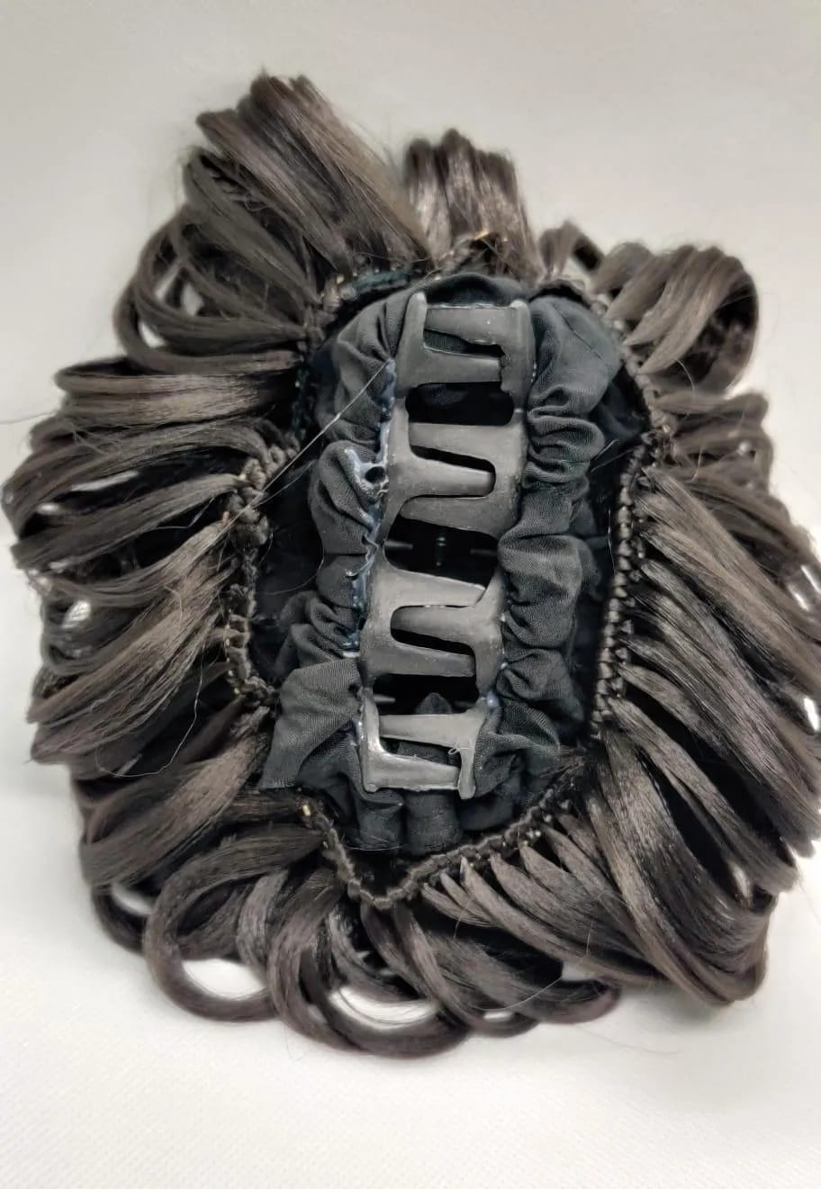 : New catcher Nag stone jura bun wig-Natural Color